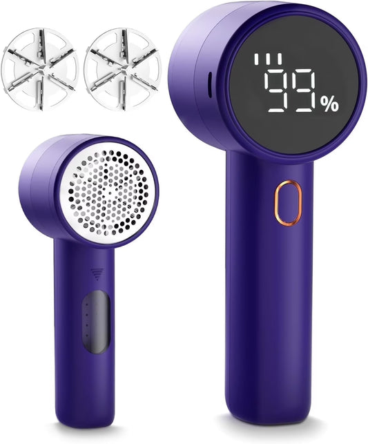 Fabric Shaver, Lint Remover Rechargeable, Electric Portable Sweater to Remove Pilling for Clothes, Furniture, Sweater, Couch, Blanket